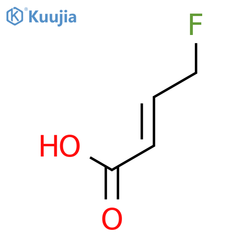 4-fluorobut-2-enoic acid structure