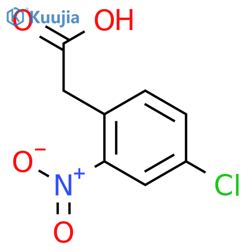 2-(4-Chloro-2-nitrophenyl)acetic Acid structure
