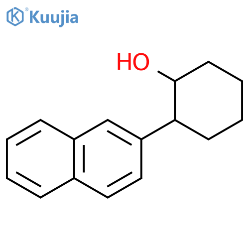 Cyclohexanol, 2-(2-naphthalenyl)- structure