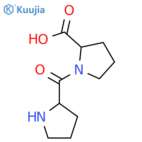 L-Proline, D-prolyl- structure