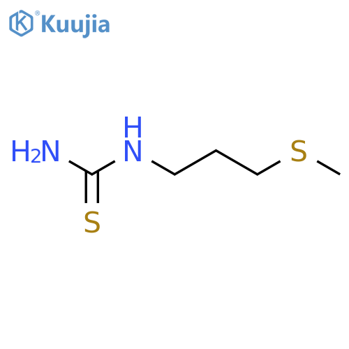 Thiourea, [3-(methylthio)propyl]- structure