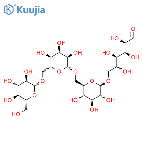 D-Glucose,O-b-D-glucopyranosyl-(1(R)6)-O-b-D-glucopyranosyl-(1(R)6)-O-b-D-glucopyranosyl-(1(R)6)- structure