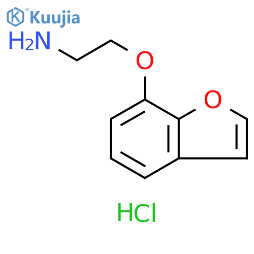 2-(Benzofuran-7-Yloxy)Ethanamine Hydrochloride structure