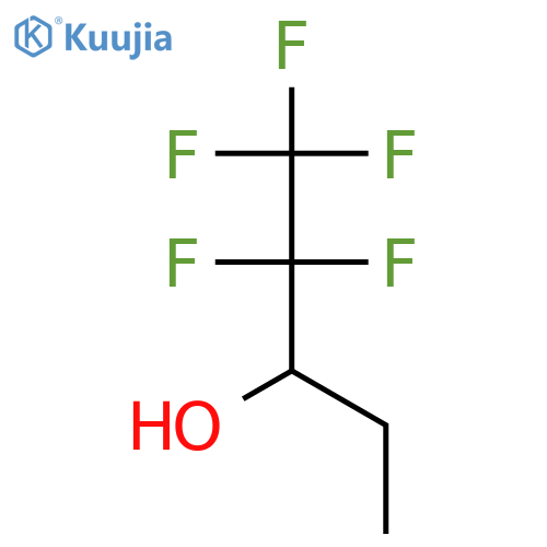 1,1,1,2,2-pentafluoropentan-3-ol structure