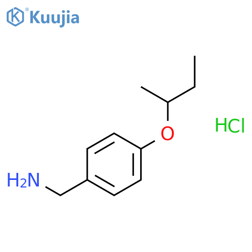 (4-sec-Butoxybenzyl)amine Hydrochloride structure