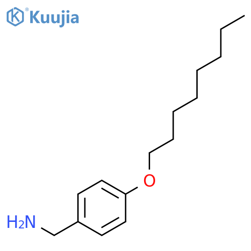 4-Octyloxybenzylamine structure