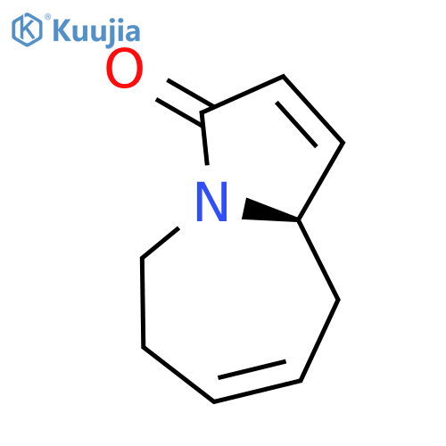 3H-Pyrrolo[1,2-a]azepin-3-one,5,6,9,9a-tetrahydro-,(9aR)-(9CI) structure