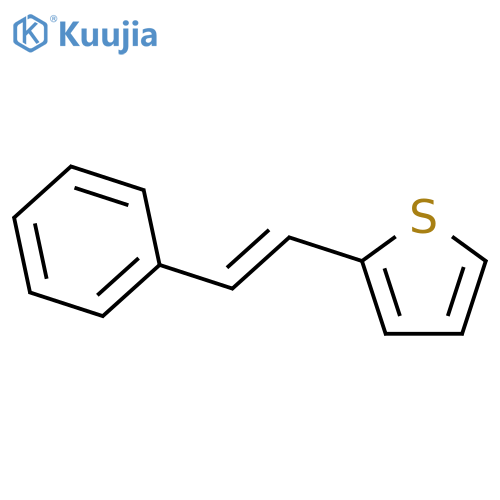 Thiophene,2-(2-phenylethenyl)- structure