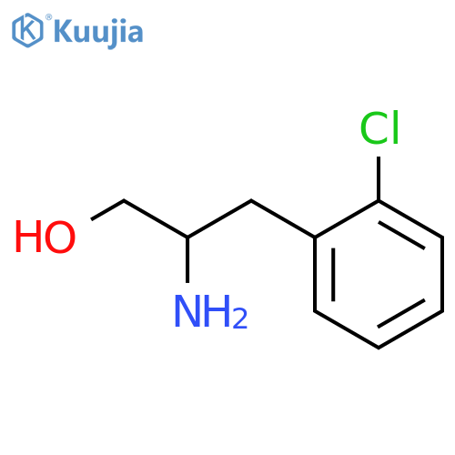 2-Amino-3-(2-chlorophenyl)propan-1-ol structure