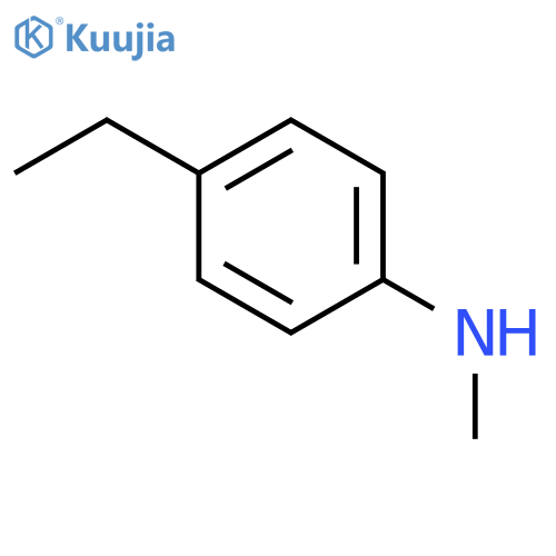 4-ethyl-n-methylaniline structure