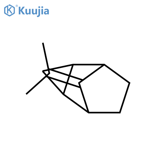 8-(propan-2-ylidene)tricyclo[3.2.1.0~2,4~]octane structure