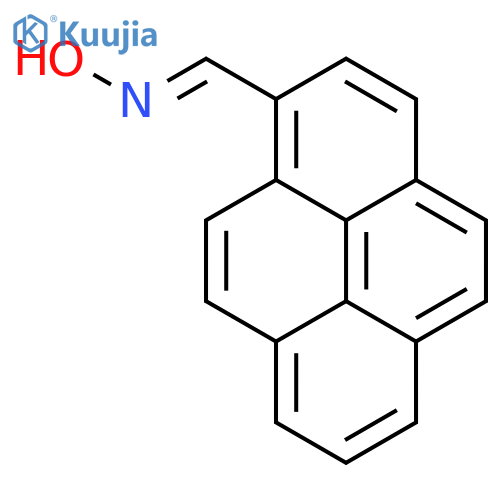 Pyrene-1-carbaldehyde oxime structure