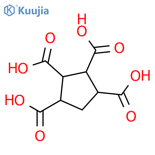 Cyclopentane-1,2,3,4-tetracarboxylic acid structure