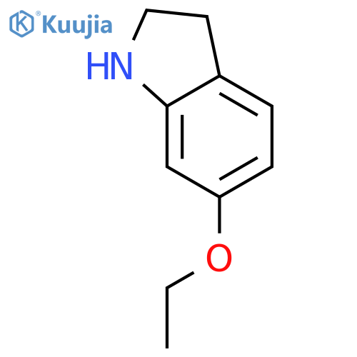 6-ethoxy-2,3-dihydro-1H-Indole structure