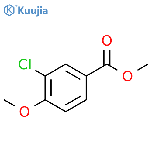 Methyl 3-chloro-4-methoxybenzoate structure
