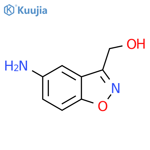 1,2-Benzisoxazole-3-methanol,5-amino- structure