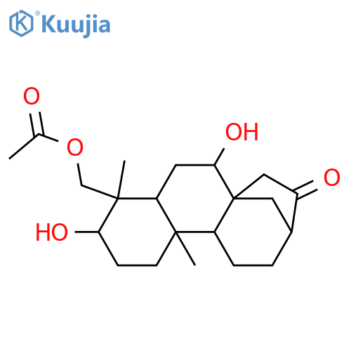 3,7,18-Trihydroxy-17-nor-16-kauranone; (ent-3β,7α)-form, 18-Ac structure