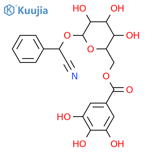 Prunasin 6'-O-gallate structure