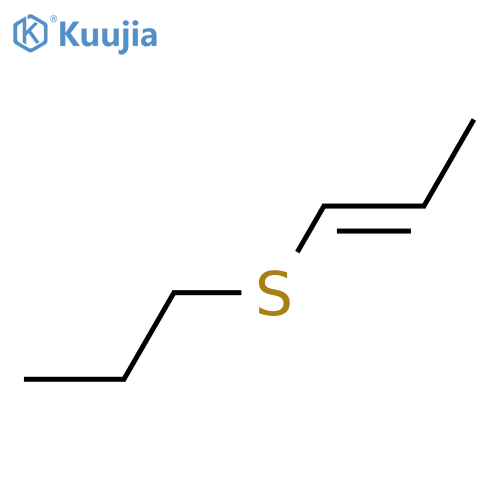 1-Propene, 1-(propylthio)-, (Z)- structure