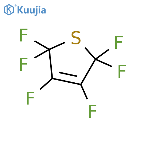Hexafluoro-2,5-dihydrothiophene structure