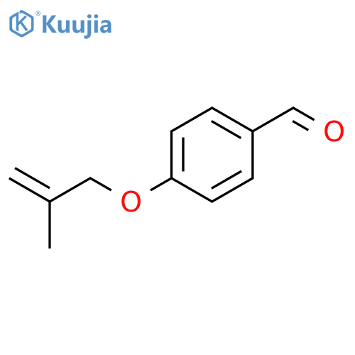 4-(2-Methyl-2-propen-1-yl)oxybenzaldehyde structure