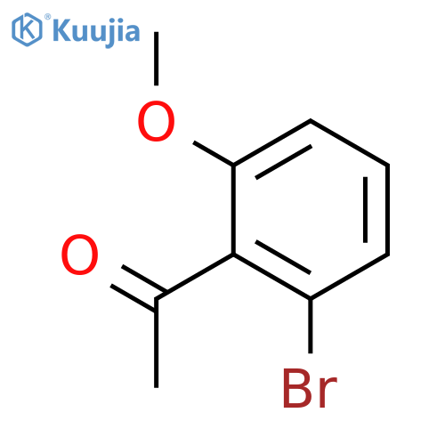 1-(2-bromo-6-methoxyphenyl)ethan-1-one structure