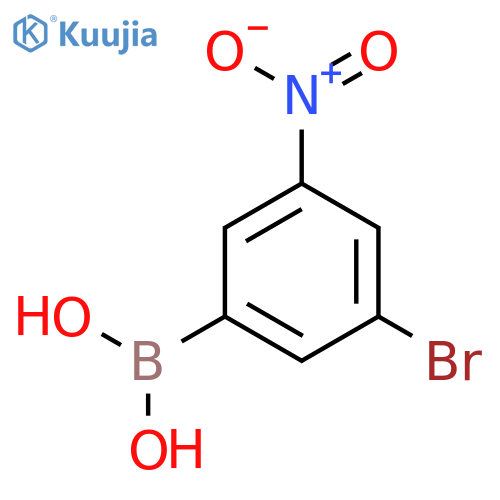 (3-Bromo-5-nitrophenyl)boronic acid structure