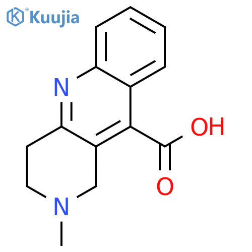2-Methyl-1,2,3,4-tetrahydrobenzob1,6naphthyridine-10-carboxylic Acid structure