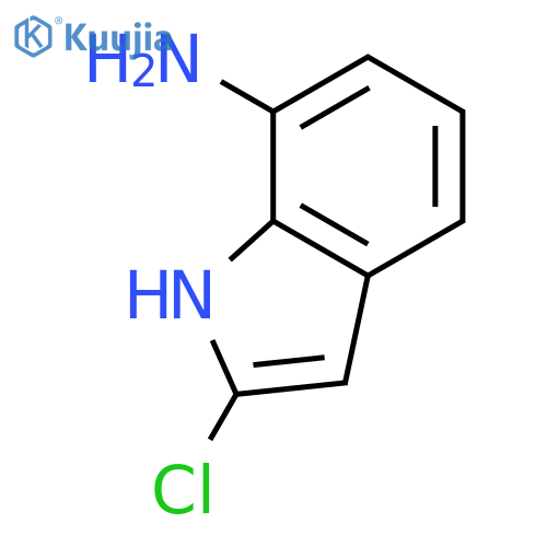 1H-Indol-7-amine, 2-chloro- structure