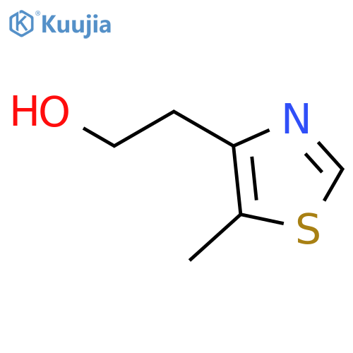 5-methyl-4-Thiazoleethanol structure