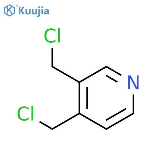 3,4-Bis(chloromethyl)pyridine structure