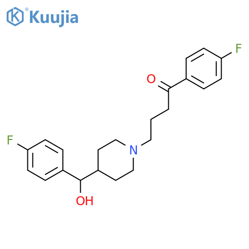 1-Butanone,1-(4-fluorophenyl)-4-[4-[(4-fluorophenyl)hydroxymethyl]-1-piperidinyl]- structure