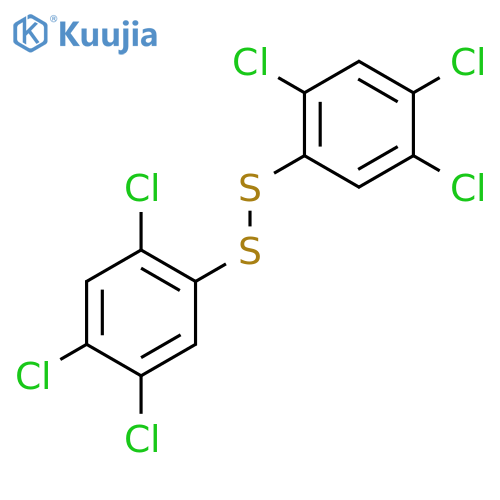 bis(2,4,5-Trichlorophenyl) Disulfide structure