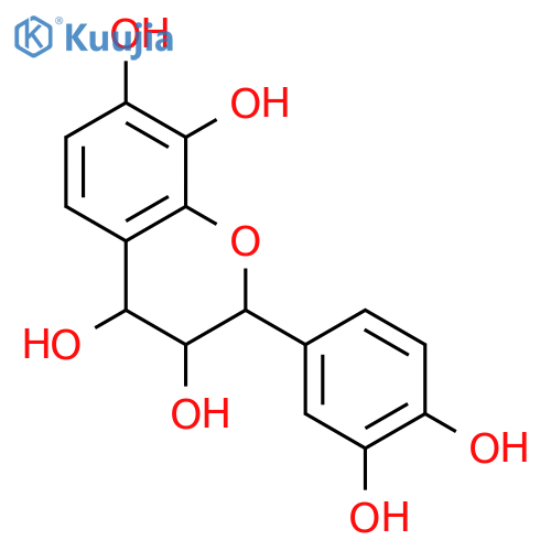 2H-1-Benzopyran-3,4,7,8-tetrol,2-(3,4-dihydroxyphenyl)-3,4-dihydro-, (2R,3R,4R)- structure