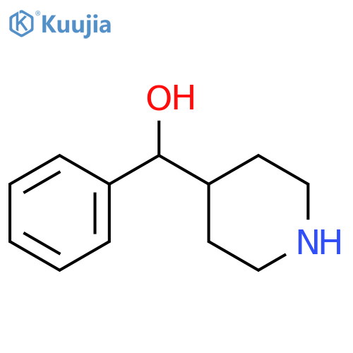 Phenyl(piperidin-4-yl)methanol structure