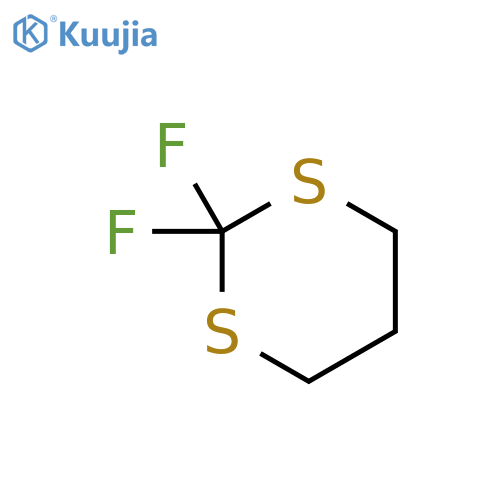 1,3-Dithiane,2,2-difluoro- structure