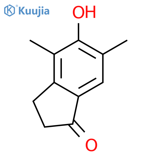 1H-Inden-1-one,2,3-dihydro-5-hydroxy-4,6-dimethyl- structure