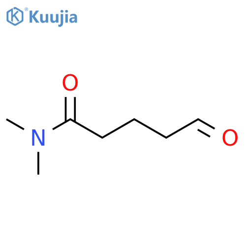 Pentanamide,N,N-dimethyl-5-oxo- structure
