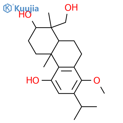 8,11,13-Abietatriene-3,11,14,19-tetrol; 3β-form, 14-Me ether structure