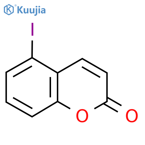5-Iodo-2H-chromen-2-one structure