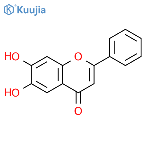 6,7-Dihydroxyflavone structure
