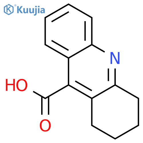 1,2,3,4-Tetrahydroacridine-9-carboxylic acid structure