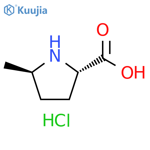 (2R,5S)-5-methylpyrrolidine-2-carboxylic acid Hydrochloride structure