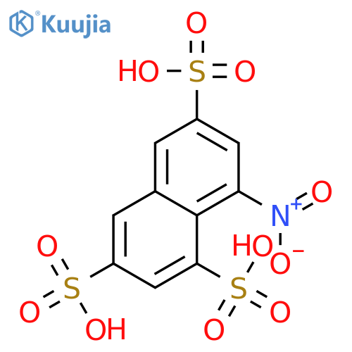 1,3,6-Naphthalenetrisulfonic acid, 8-nitro- structure