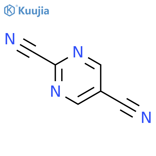 2,5-Pyrimidinedicarbonitrile structure
