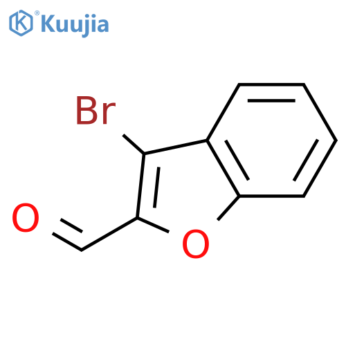 3-Bromobenzofuran-2-carbaldehyde structure
