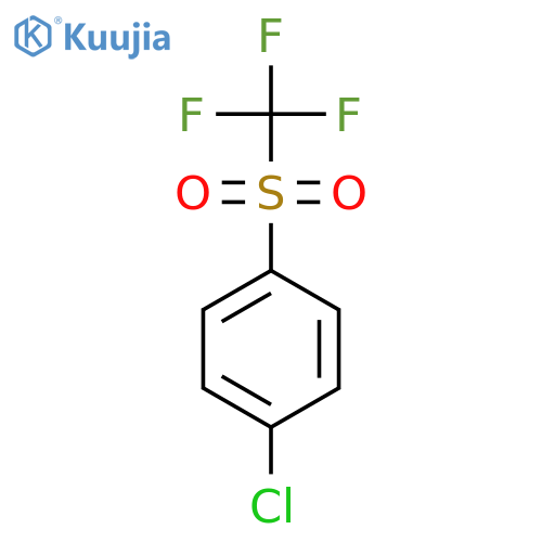 1-Chloro-4-trifluoromethanesulfonylbenzene structure