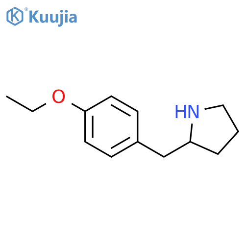 2-(4-ethoxyphenyl)methylpyrrolidine structure