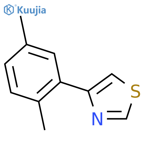 4-(2,5-Dimethylphenyl)-1,3-thiazole structure