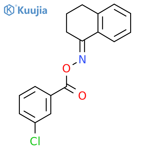 1-{[(3-Chlorobenzoyl)oxy]imino}-1,2,3,4-tetrahydronaphthalene structure